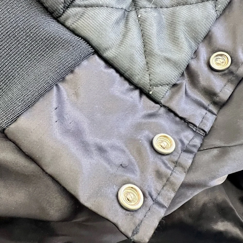 Vtg King Louie MADE IN USA Satin Bomber Jacket XL F.O.E. Eagles Des‎ Moines, IA